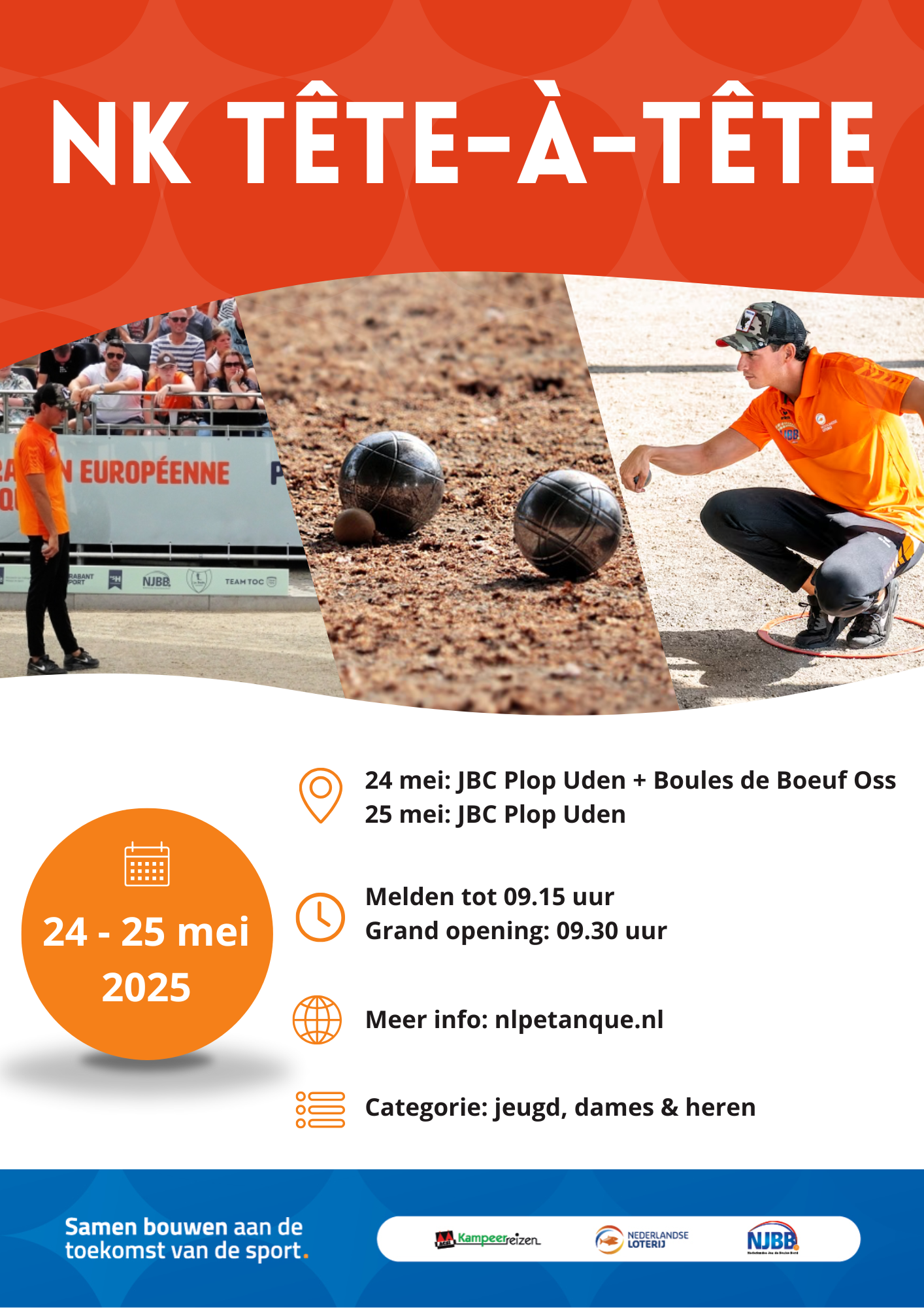 NK Tête-à-tête op 24 en 25 mei in Brabant!